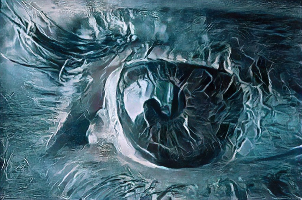 Healthy-Flint-Stone-Man and Woman-Having-Powers-In-The-Water